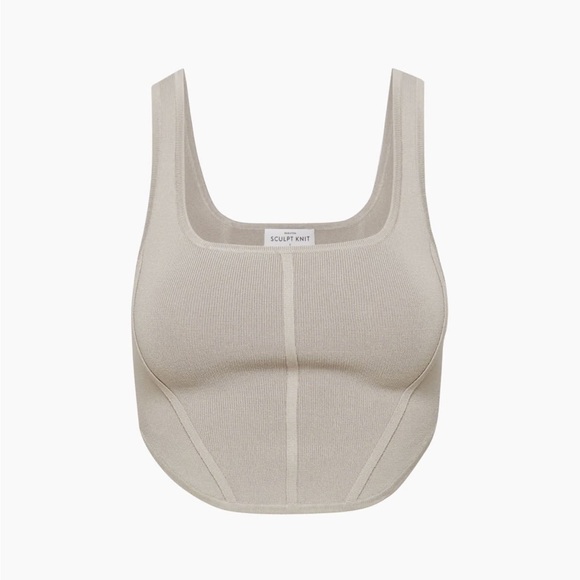 Aritzia Tops - Aritzia Babaton Sculpt Knit Bustier Tank